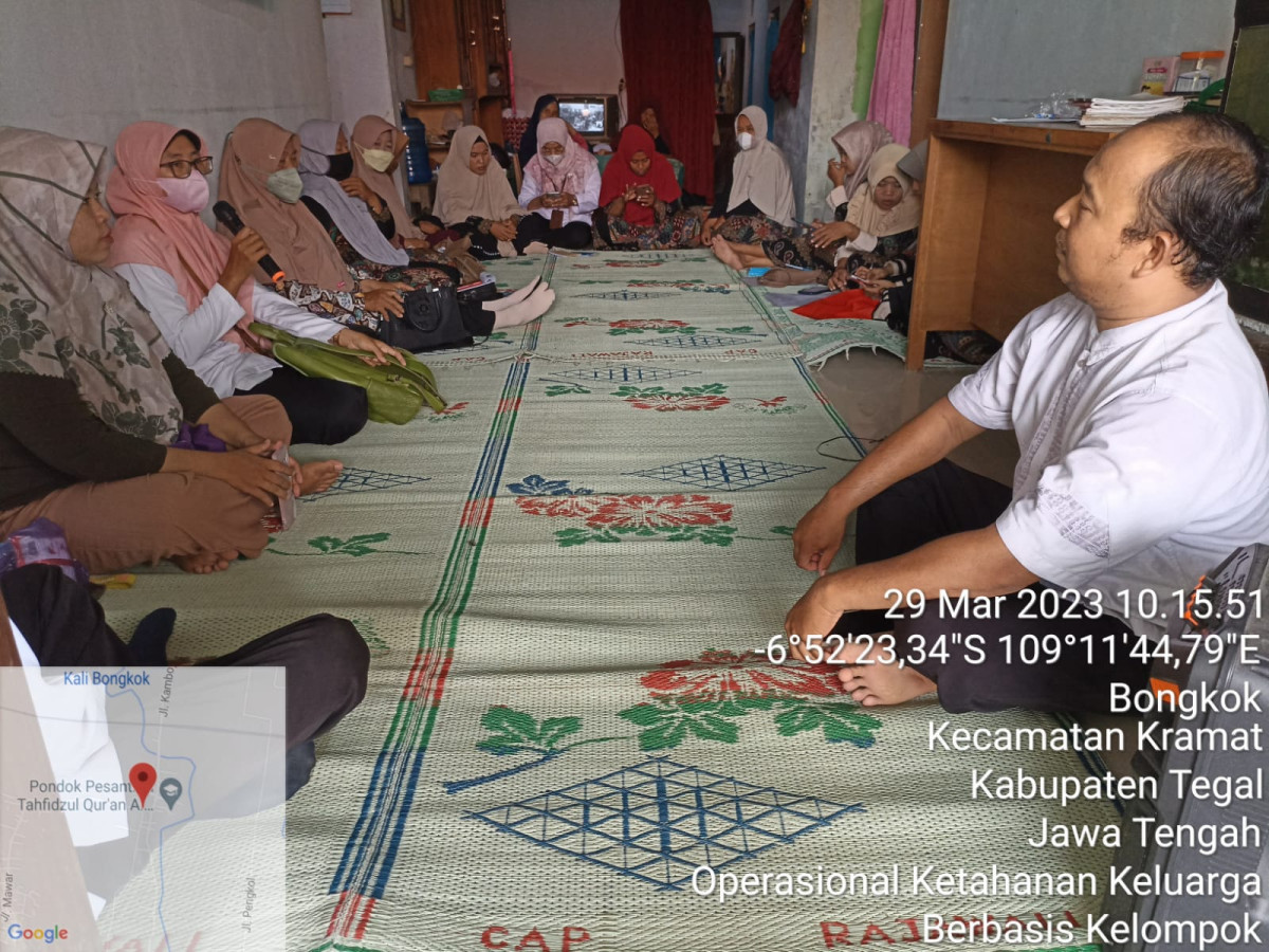 Pertemuan Ketahanan Keluarga Berbasis Kelompok Kegiatan