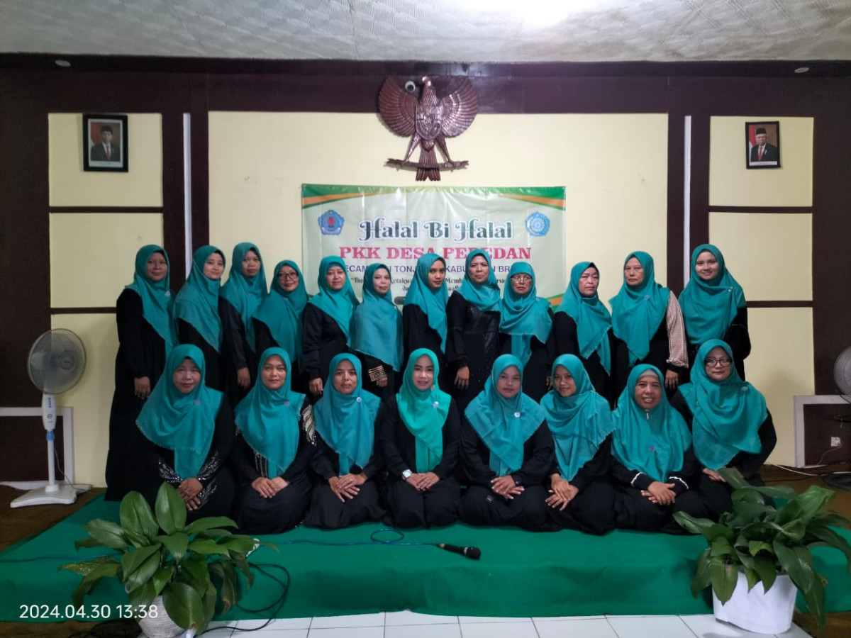 Halal Bihahal PKK Desa Pepedan