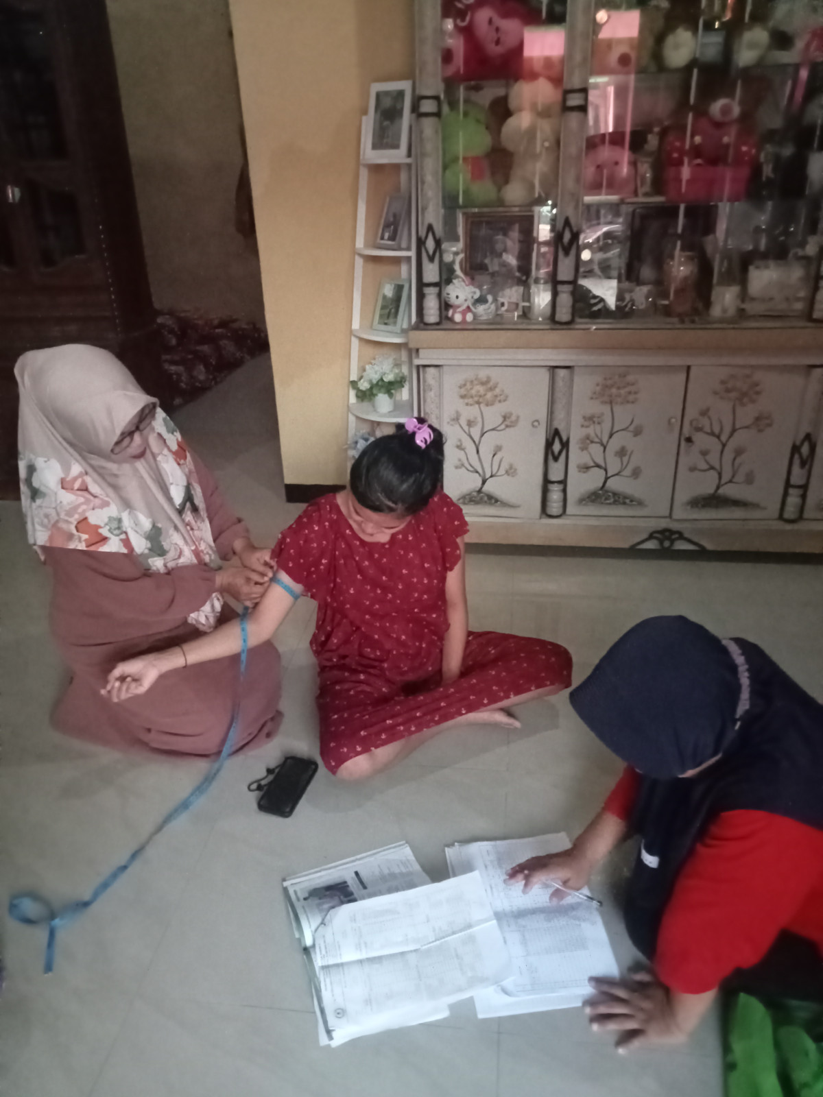 Melaksanakan pendampingan ibu hamil