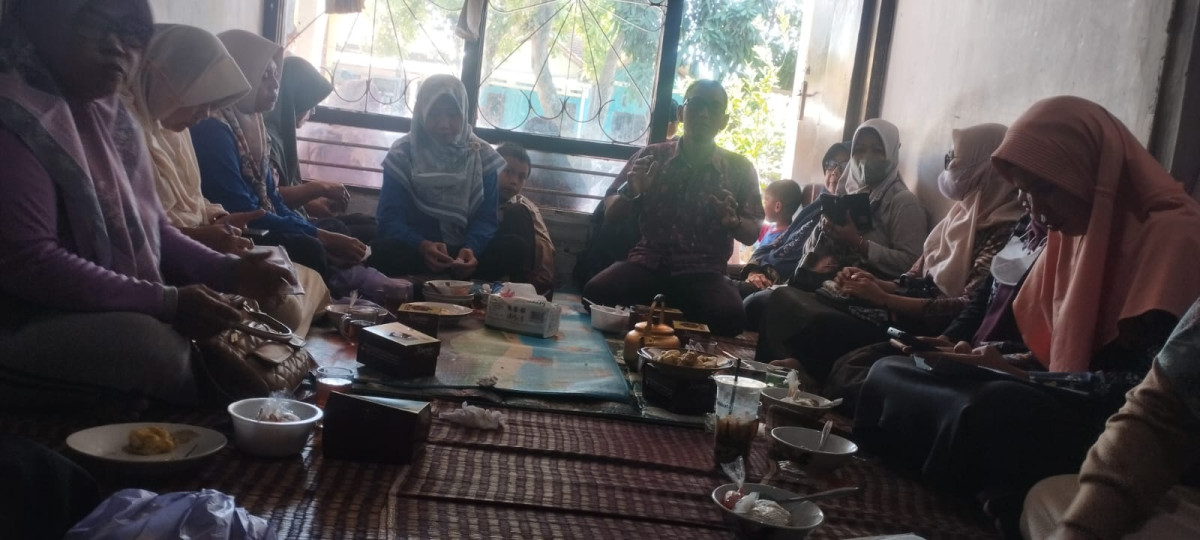 Pengarahan dari petugas puskesmas