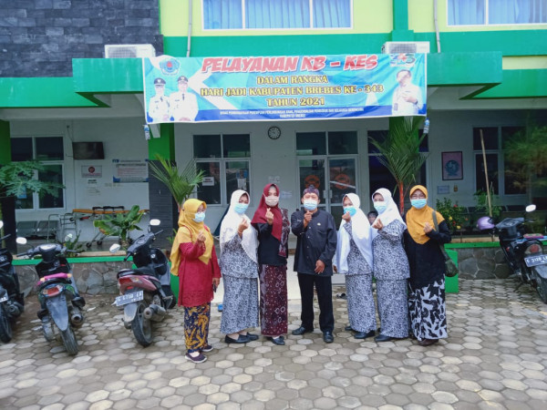 Monitoring DP3KB Kabupaten Brebes saat Safari KB Hut Brebes di Larangan