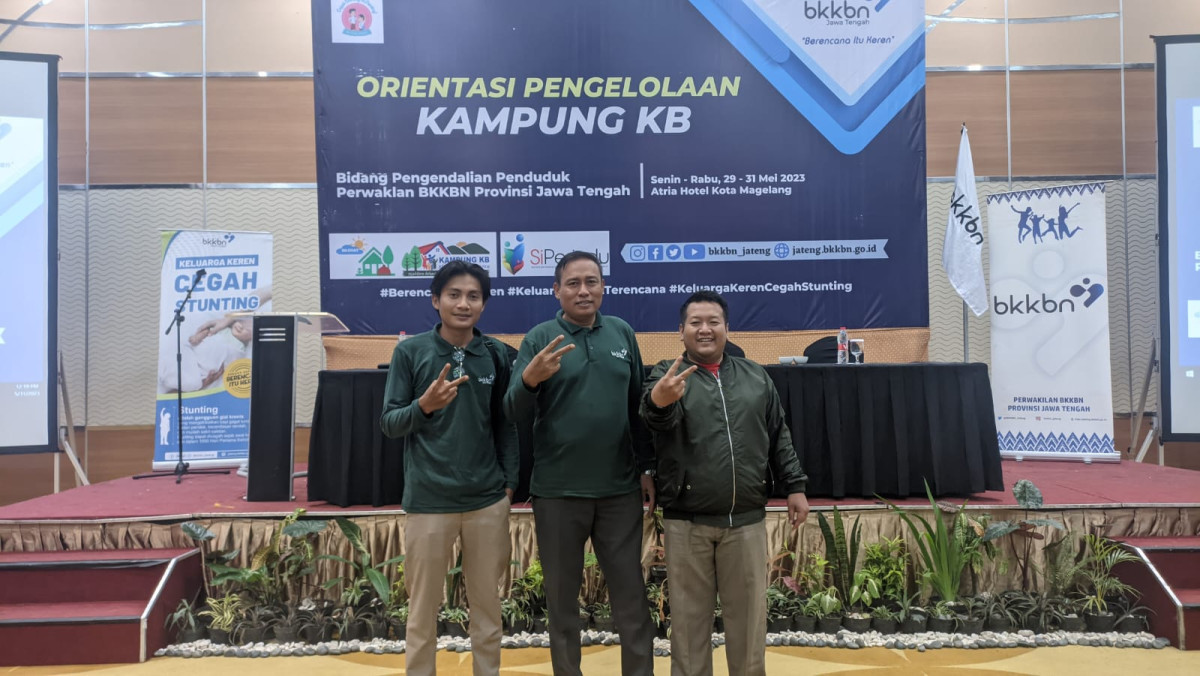 Agent Of Change untuk mengelola Kampung KB di Desa Buara Kecamatan Ketanggungan Kabupaten Brebes