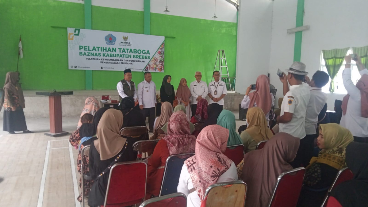 Pelatihan Tata Boga BAZNAS Kabupaten Brebes