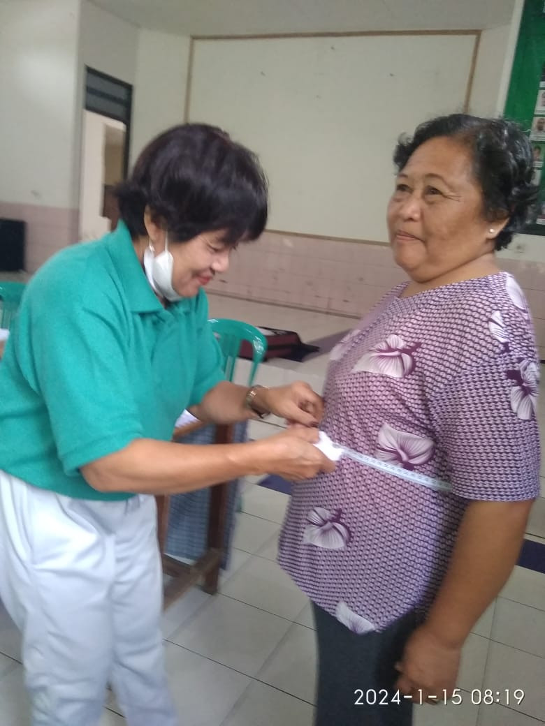 Posyandu lansia RW 5 Bendosari kumpulrejo Argomulyo Salatiga