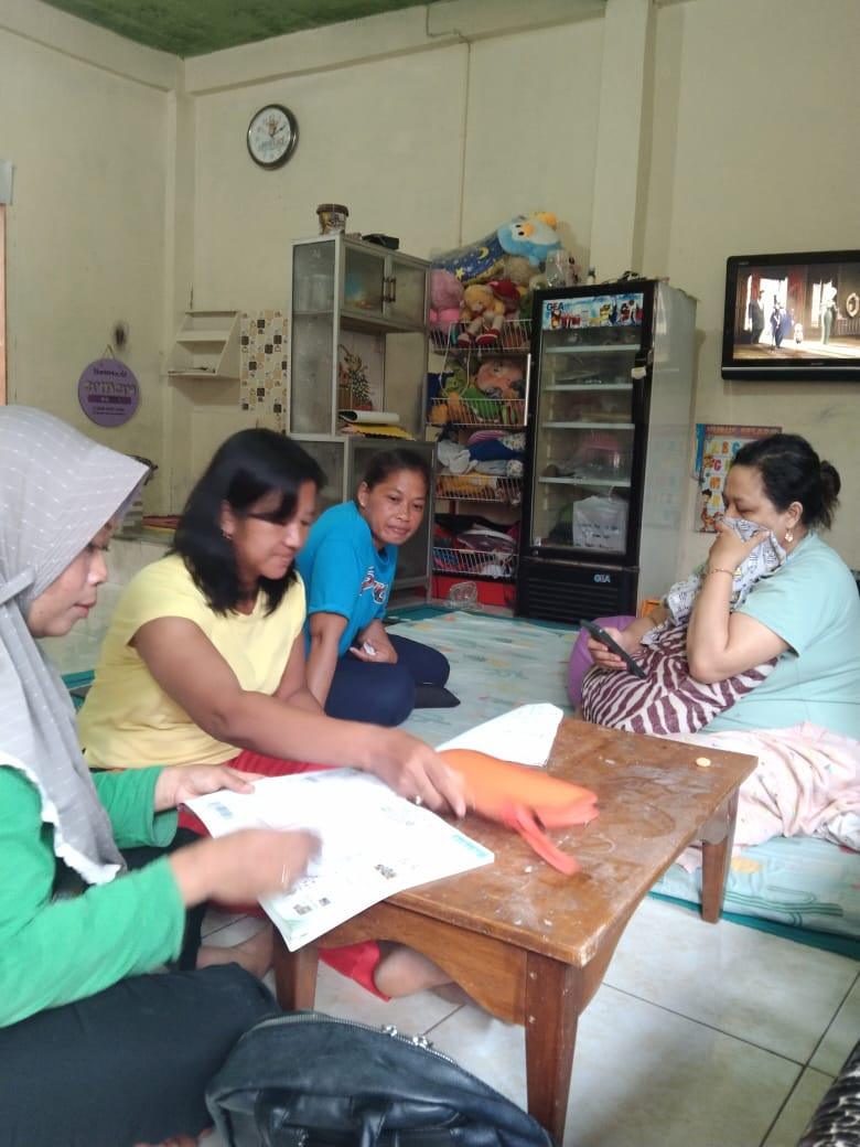 Kunjungan TPK ke warga Bendosari RW 5 Kumpulrejo Argomulyo Salatiga