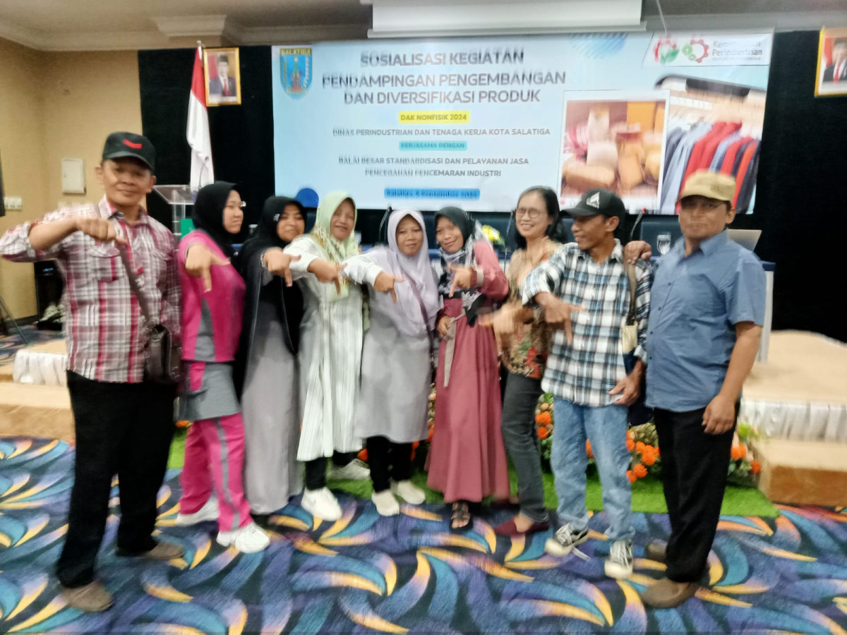 Sosialisasi pendampingan pengembangan produk