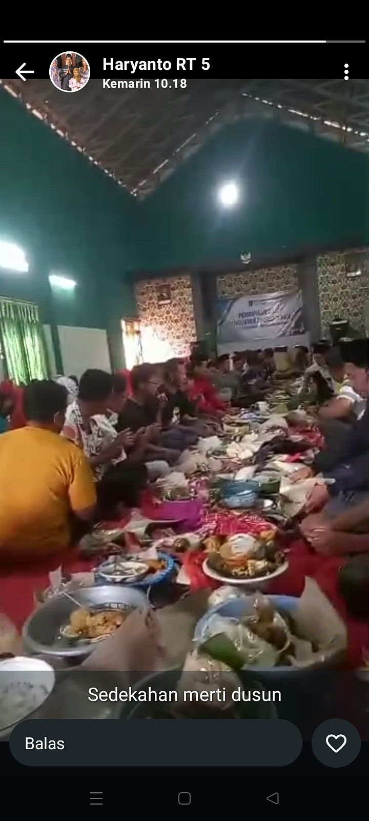 Sedekah merti dusun