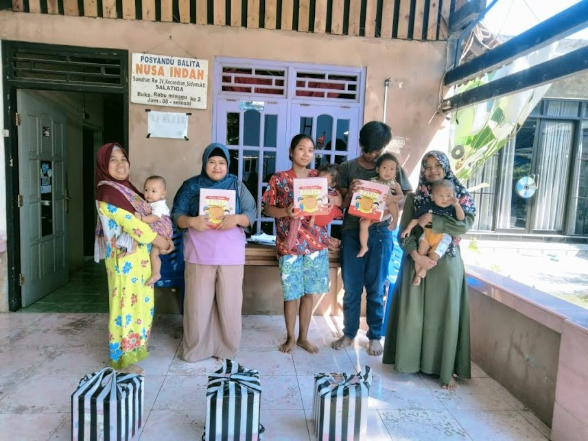 Distribusi Bantuan PMT Biskuit