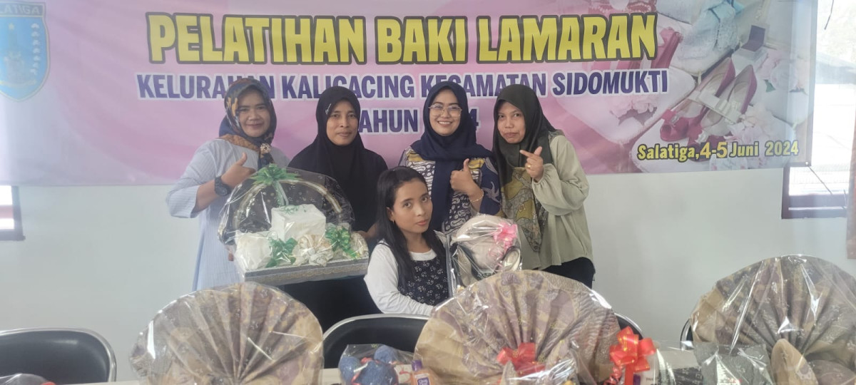 PELATIHAN MEMBUAT BAKI LAMARAN