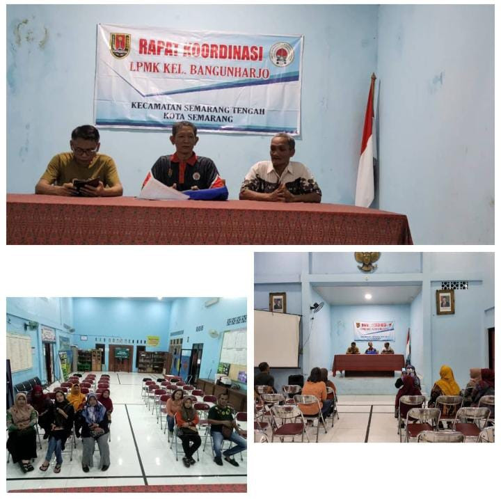 Rakor lpmk Kel.Bangunharjo