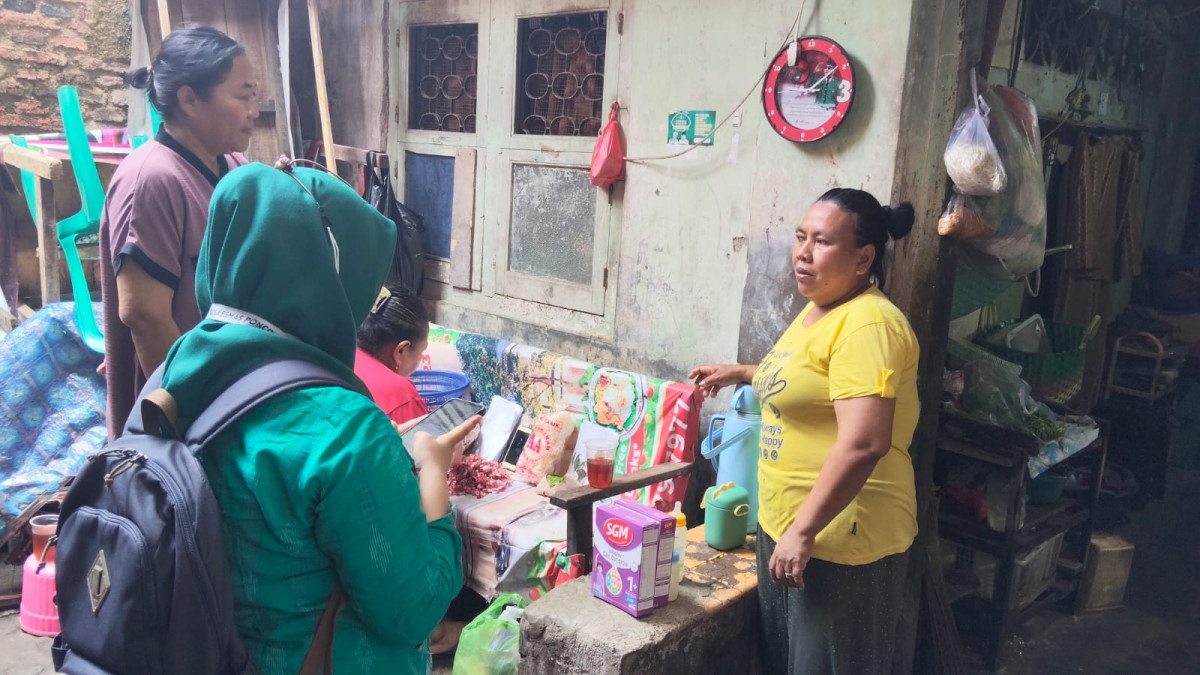 PENYALURAN BANTUAN SUSU PADA BALITA STUNTING