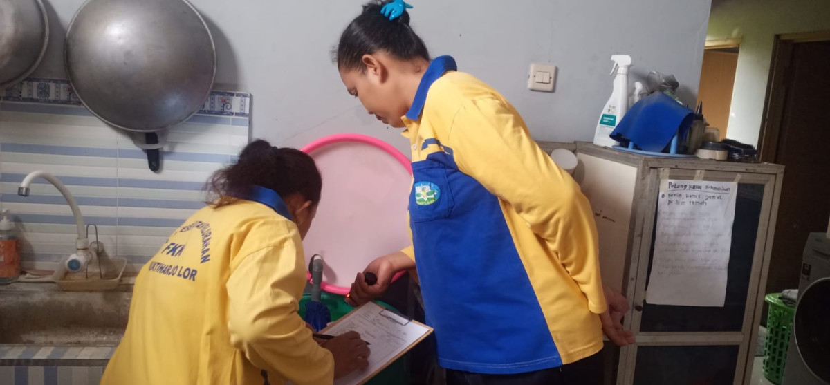 Pemberantasan Jentik Nyamuk di RW 1 Kelurahan Muktiharjo Lor