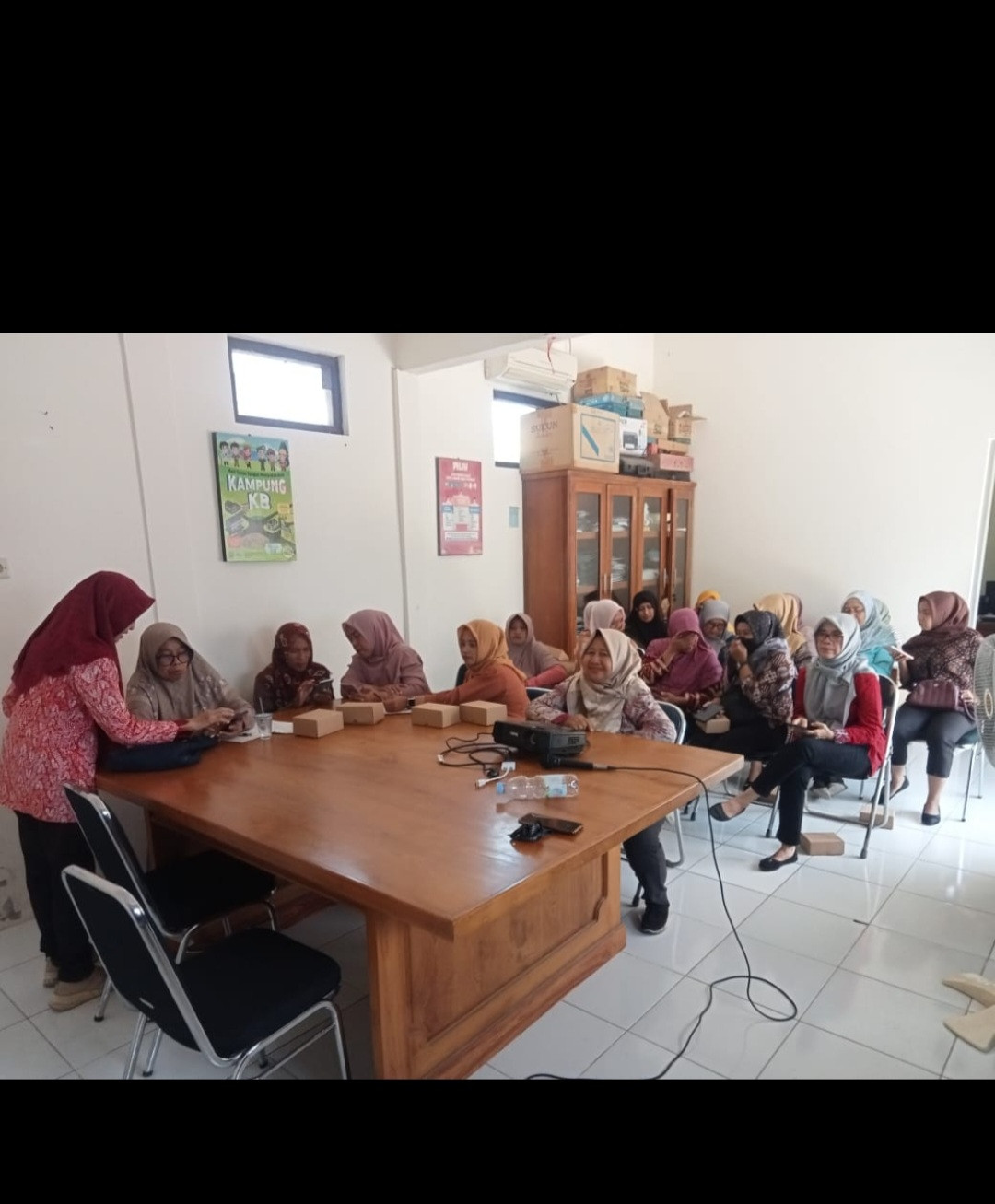 Pertemuan dan Evaluasi Kampung KB kelurahan Muktiharjo Lor