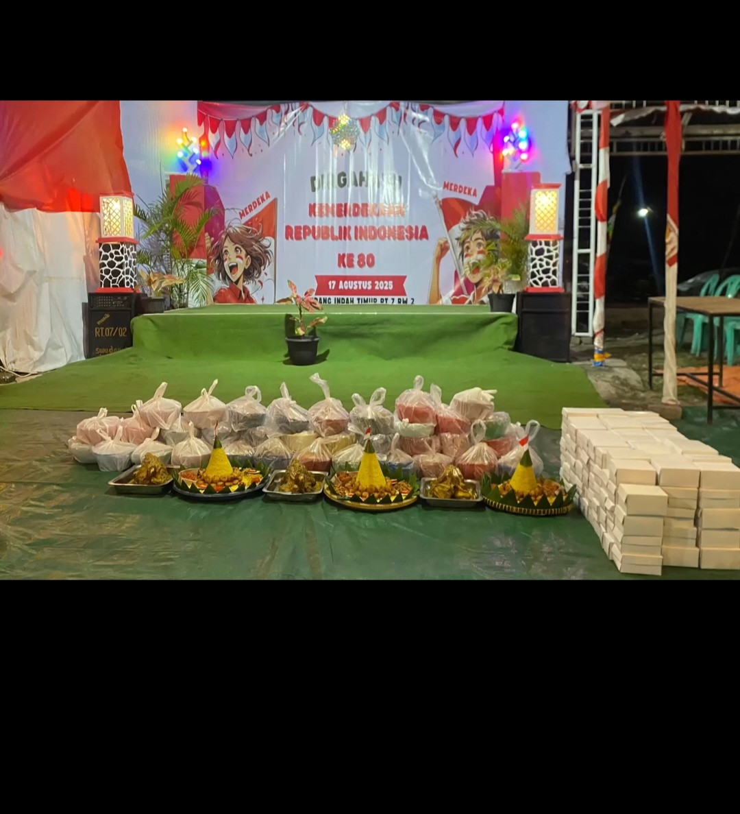 Malam tirakatan sendang indah RT 7 RW 2