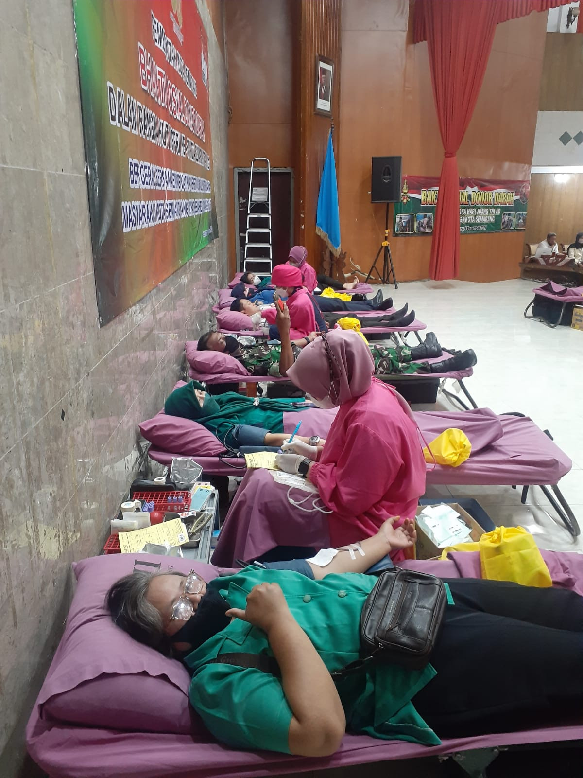 Bhakti Sosial Donor Darah Dalam Rangka HUT KORPRI ke 50