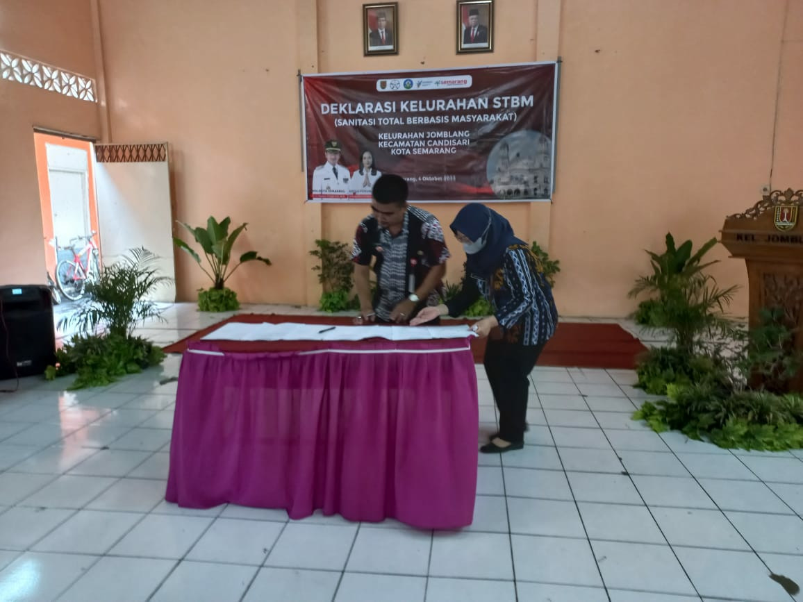 Deklarasi STBM Kelurahan Jomblang