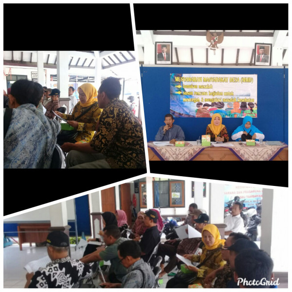 Musyawarah Masyarakat Desa (MMD)  Masalah Kesehatan