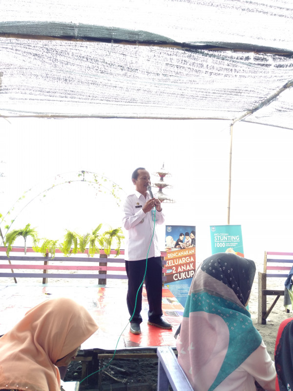 Sambutan dari Bapak Camat Tegal Timur