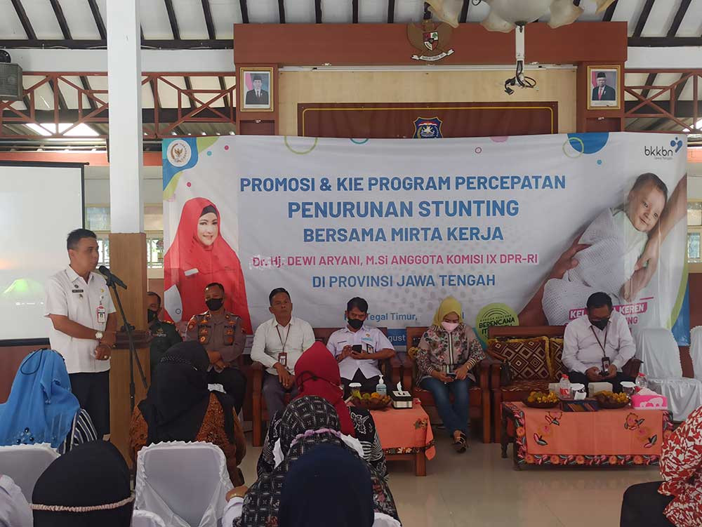 Cegah Stunting, Dewi Aryani Bersama BKKBN Sambangi Kelurahan Panggung