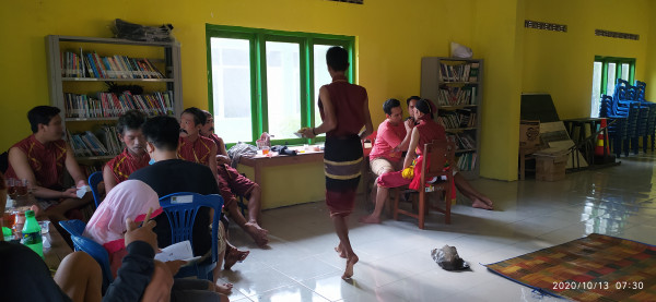 Persiapan Pentas Jatilan Kantong Budaya