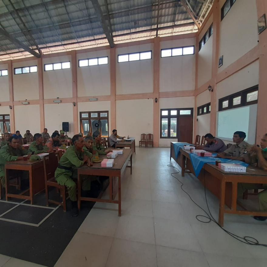 Rapat Bimbingan Perlindungan Masyarakat (Linmas)