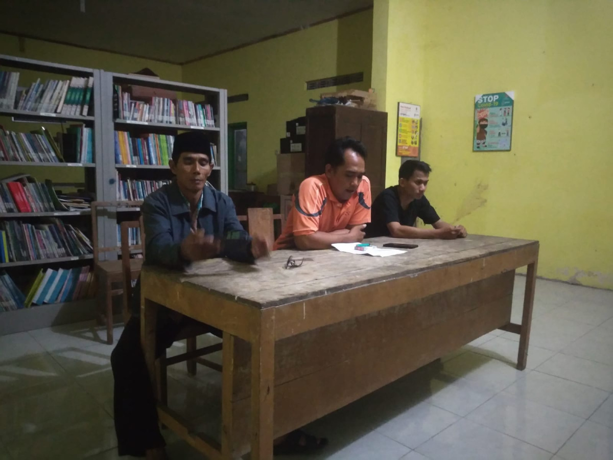 Rapat Persiapan Pementasan Reog Paguyuban Seni Nomporejo