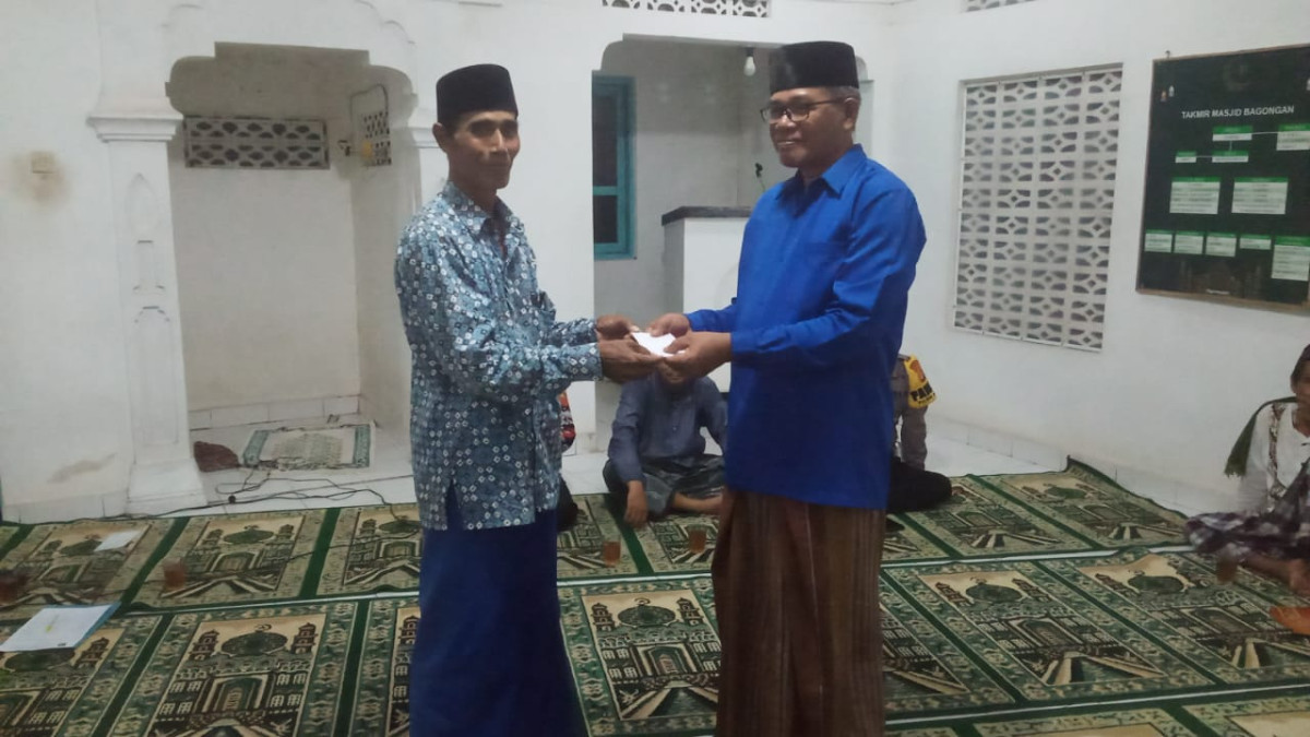 Safari Tarawih Kapanewon di Masjid Al Ittihad Bagongan Nomporejo Galur Kulon Progo