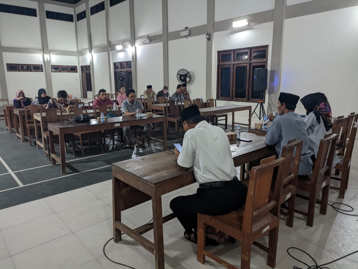 Rapat Pertemuan LPMKal Kalurahan Nomporejo