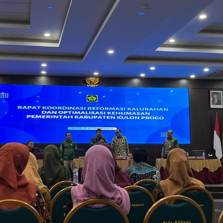 Rapat Koordinasi Reformasi Kalurahan dan Optimalisasi Kehumasan