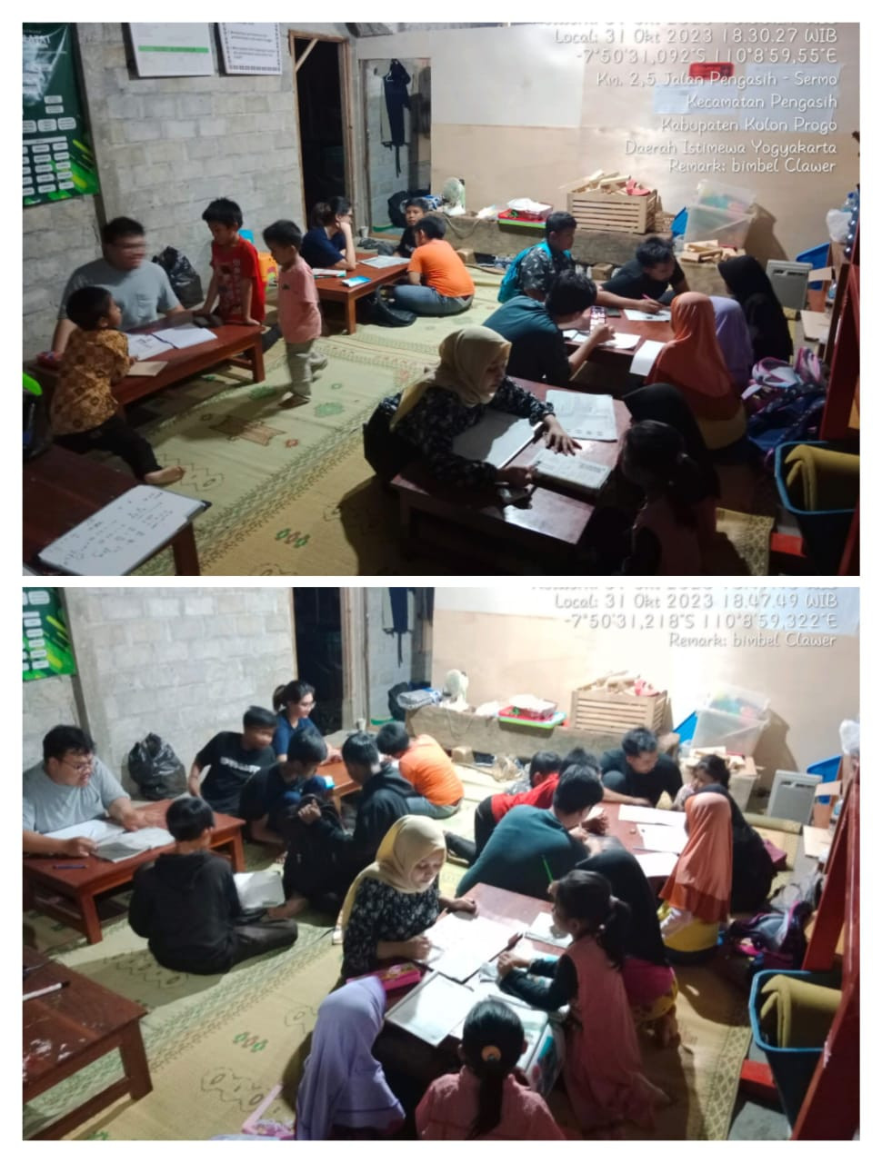 KKn-PPM UGM laksanakan Proker Bimbel bagi anak SD dan SMP