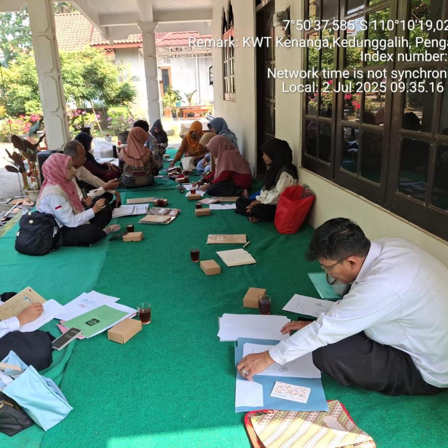 Monev Kegiatan P2L oleh Dinas Pertanian dan Pangan Kabupaten Kulon Progo di KWT Kenanga Kedunggalih