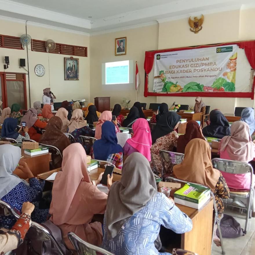 Penyuluhan Edukasi Gizi dan PMBA Tingkatkan Pengetahuan Kader Posyandu Kalurahan Pengasih