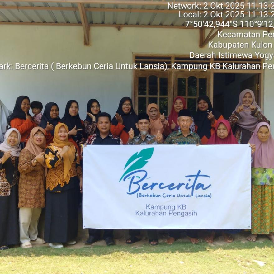 "Program BERCERITA: Inovasi Kampung KB Pengasih Dukung Lansia Berdaya"