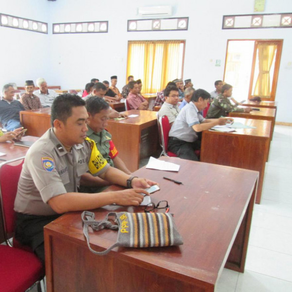 Sosialisasi Pekerjaan Peningkatan Jalan APBD Tahun 2019 di Wilayah Desa Sendangsari