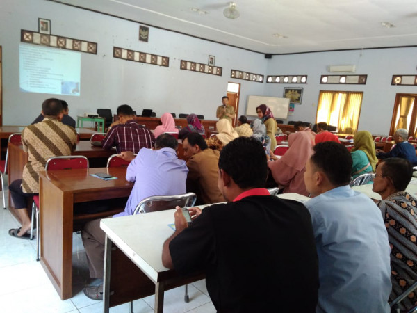 Sosialisasi Pelayanan Laboratorium Kesehatan dalam Pemeriksaan Air dari Dinas Kesehatan Kulon Progo