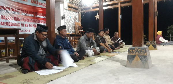 Panitia Hari HUT RI Ke 74 Pedukuhan Kroco Resmi di Bubarkan