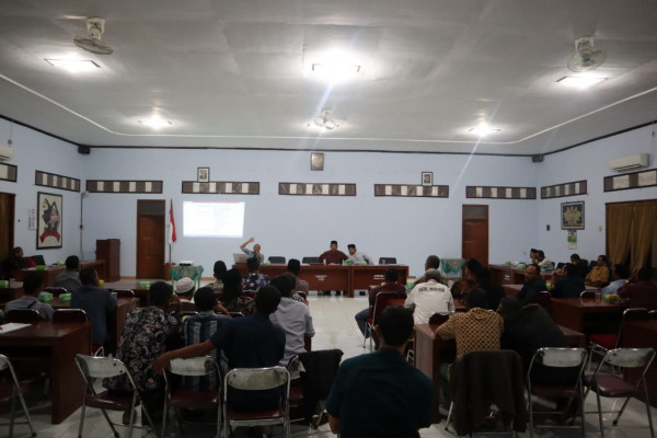 Sosialisasi dari Kecamatan