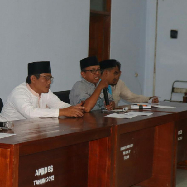 Pembubaran Panitia Merti Desa Sendangsari