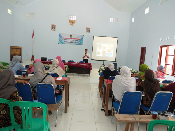 Pembina BS Induk Dhuawar Sejahtera Kroco Menjadi Pemateri Sosialisasi Pengelolaan Sampah