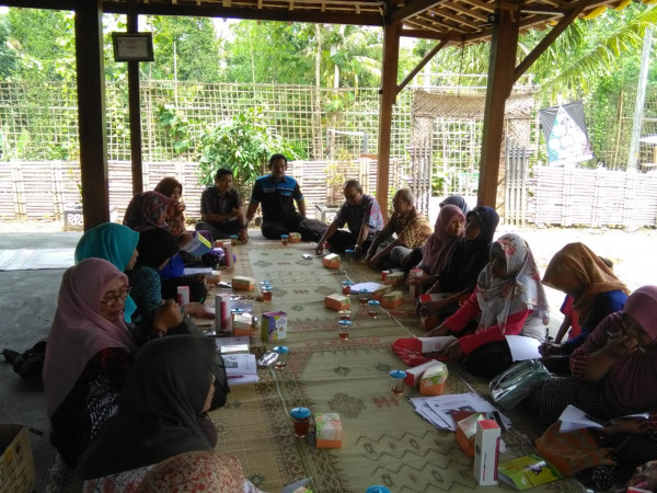 Tim pembagian Tugas dan Kesepakatan Waktu Pemberian Makanan Tambahan