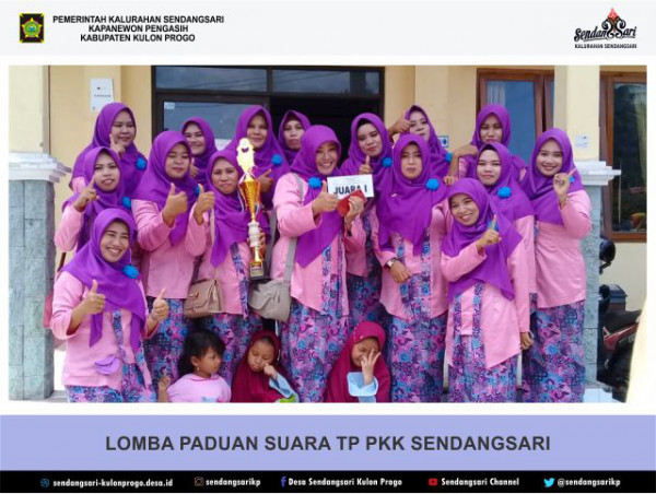 Pkk Desa Sendangsari Mengadaan Lomba Paduan Suara Memperingati Hari Ibu