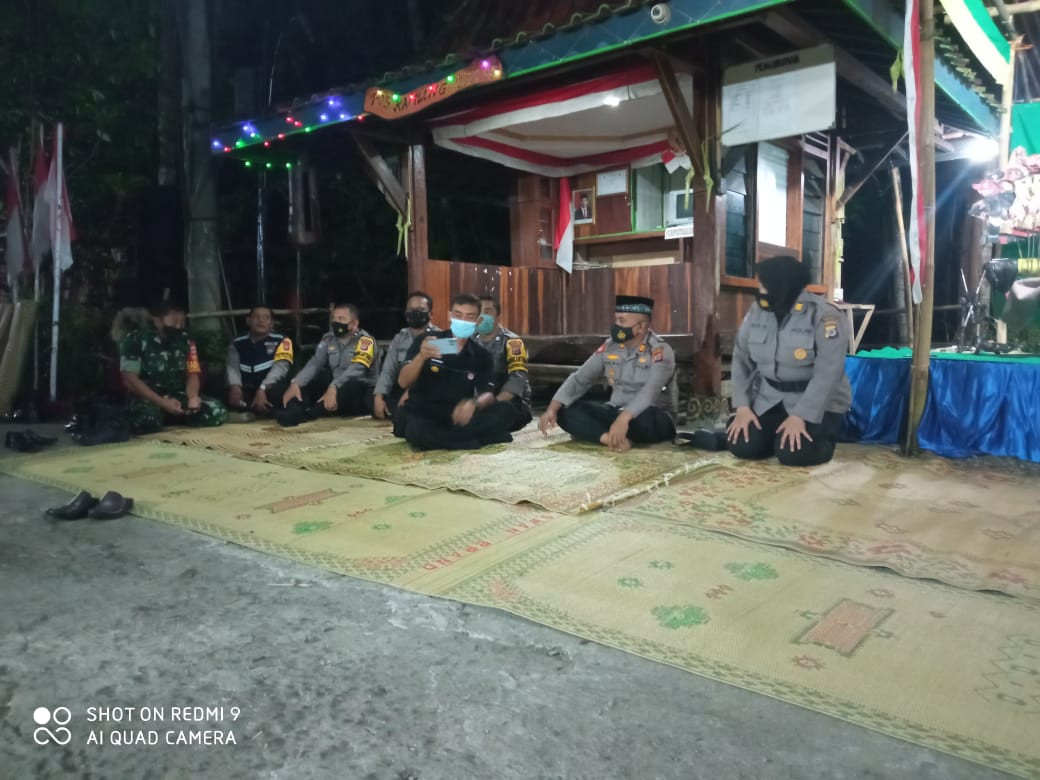 Kegiatan Syawalan bersama Polsek Pengasih