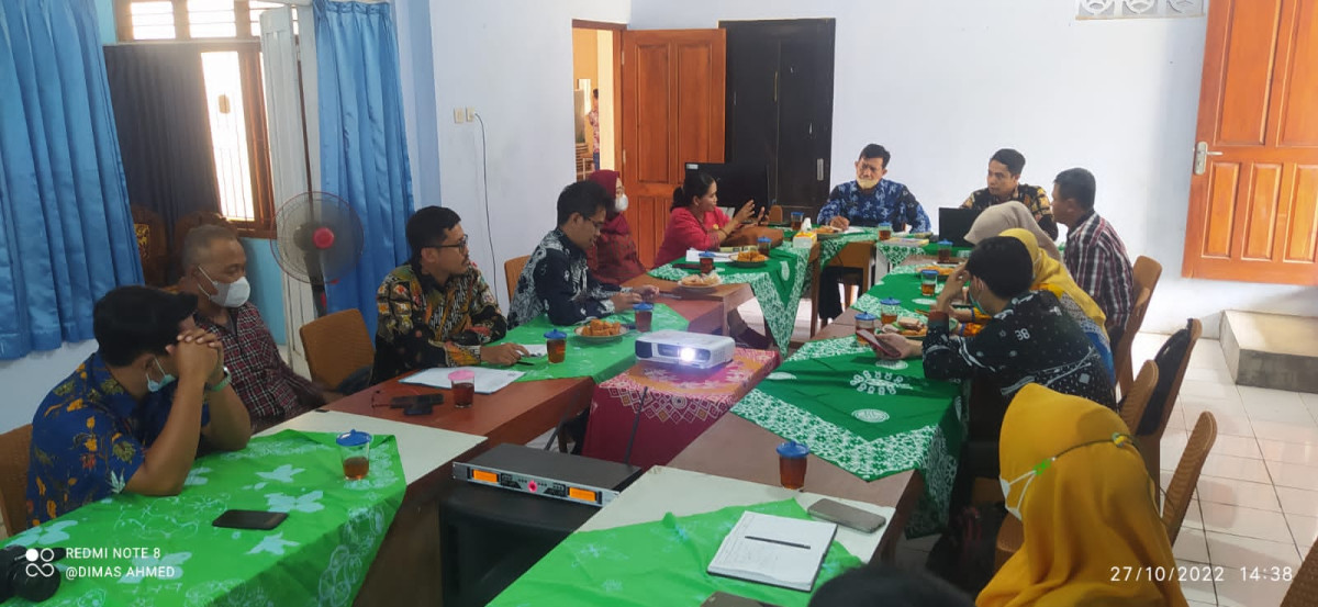 Rapat Persiapan Pengiriman Dokuman Apresiasi Desa, TIM PPID Kalurahan Sendangsari dan KPID DIY