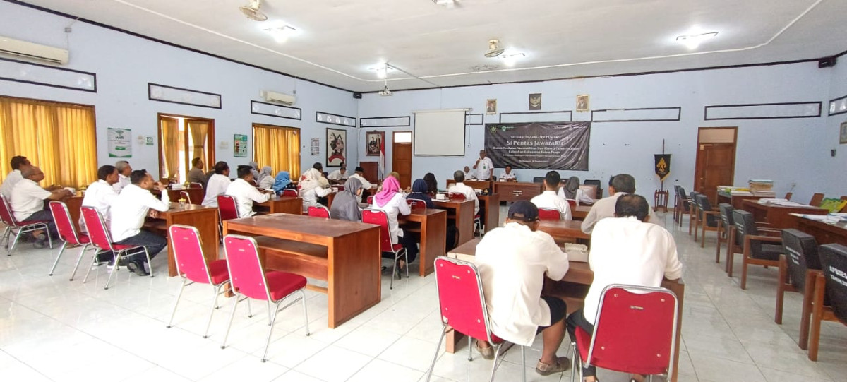 Menanggapi Tim Visitasi dan Verifikasi Dalam Rangka Penilaian Si Pentas Jawaraku