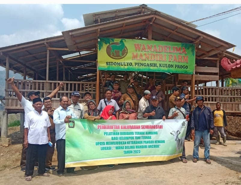 Kelompok Peternak Kalurahan Sendangsari Mendapat Pelatihan Budidaya Peternakan Kambing