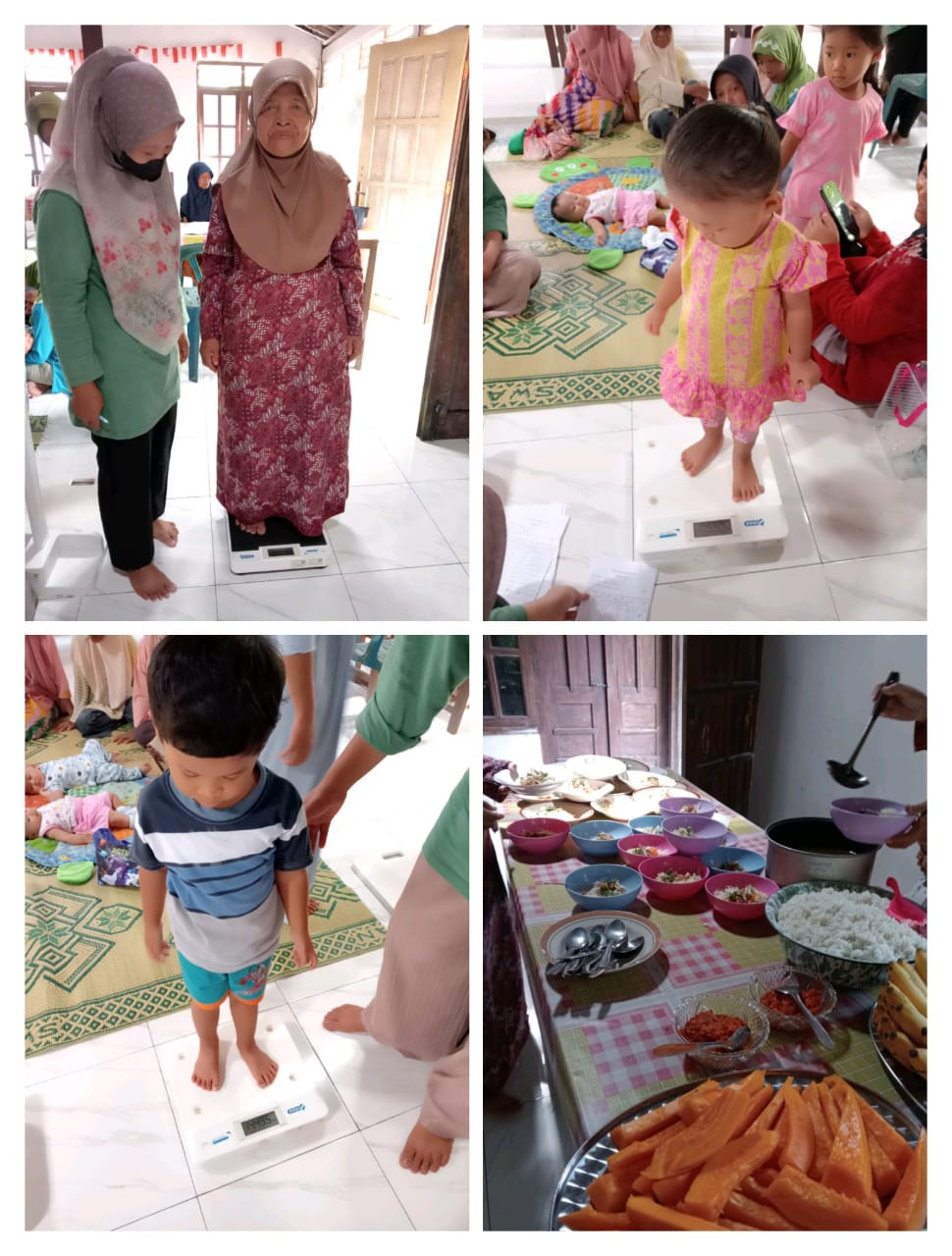 Posyandu balita dan lansia padukuhan Kisik