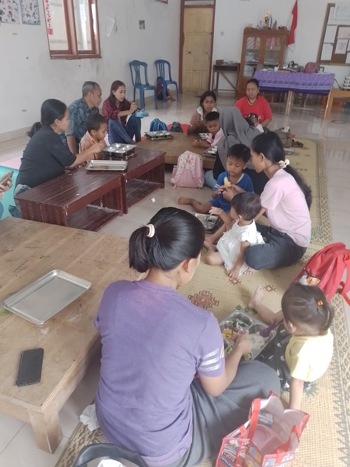 Kegiatan PAUD Kuncup Asri, Semak