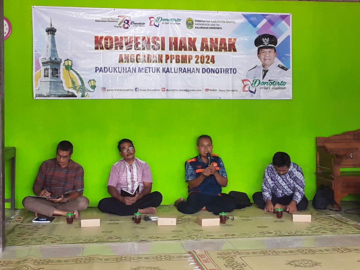 Sosialisasi Program Konvensi Hak Anak Padukuhan Methuk