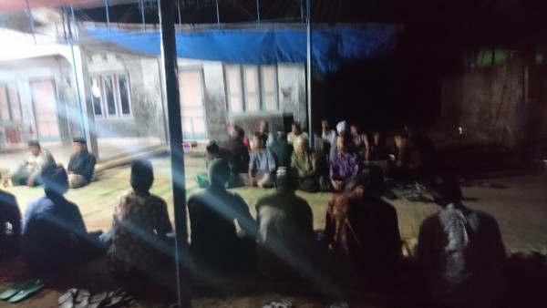 Malam Tirakatan Memperingati HUT RI ke 74 Dusun Gumulan