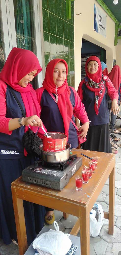 Demo Pembuatan lilin dari jelantah minyak goreng